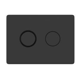 Кнопка ACCENTO CIRCLE для AQUA 50 пневматическая пластик черный матовый