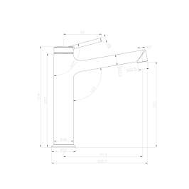 Смеситель Lemark Minima LM3837C для раковины