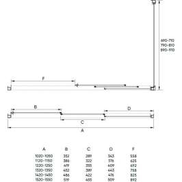 Душевой угол Veconi Rovigo RV-031, 1000х700х1950, хром, стекло прозрачное