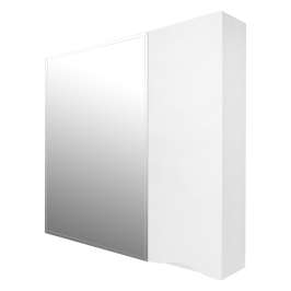 Зеркало-шкаф Loranto Santorini 80 800х140х700 правый, белый (CS00086970)