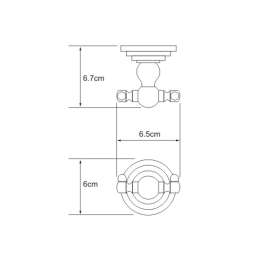 Крючок двойной WasserKraft Ammer K-7000 K-7023