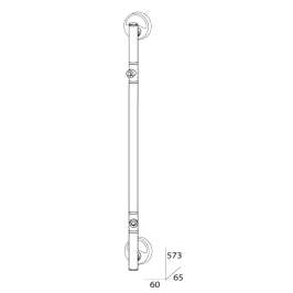 Штанга двухпозиционная FBS Ellea Ell 074 (57 см)