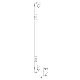 Штанга двухпозиционная FBS Standard Sta 074 (57 см)