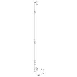 Штанга трехпозиционная FBS Standard Sta 075 (81 см)