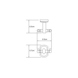 Крючок двойной WasserKraft Oder K-3000 K-3023D