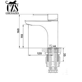 Ванная комната комплект Chenazes 1200