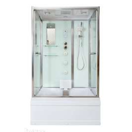 Душевая кабина DTO 120x90 V1245 стекло прозрачное, профиль хром