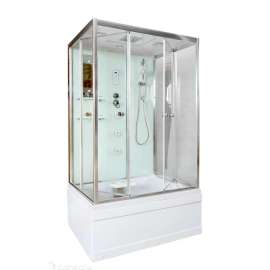 Душевая кабина DTO 120x90 V1245 стекло прозрачное, профиль хром