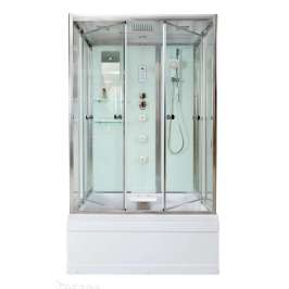 Душевая кабина DTO 120x90 V1245 стекло прозрачное, профиль хром