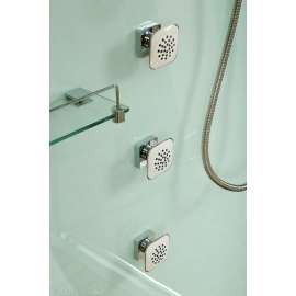 Душевая кабина DTO 120x90 V1245 стекло прозрачное, профиль хром