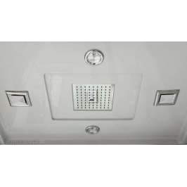 Душевая кабина DTO 120x90 V1245 стекло прозрачное, профиль хром