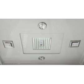 Душевая кабина DTO 120x90 V1245 стекло прозрачное, профиль хром