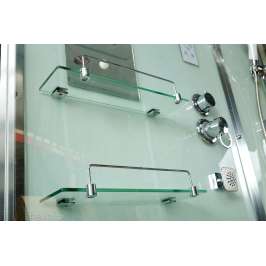 Душевая кабина DTO 120x90 V1245 стекло прозрачное, профиль хром