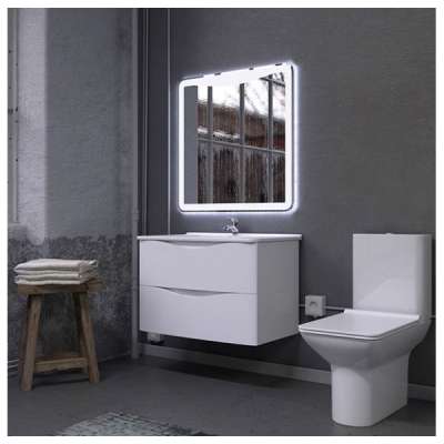Зеркало для ванной Gair Soho 100х90
