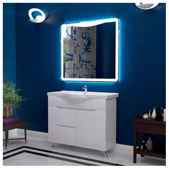 Зеркало для ванной Gair Soho 100х90