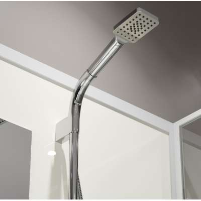 Душевая кабина Niagara Standart ST120/90/15Q/BK 120х90х200 прямоугольник,поддон 15см,распашная,проф.белый,без крыши