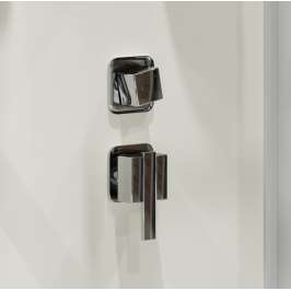 Душевая кабина Niagara Standart ST100/15Q 100х100х200 квадрат, поддон 15см,распашная,проф.белый,с крышей