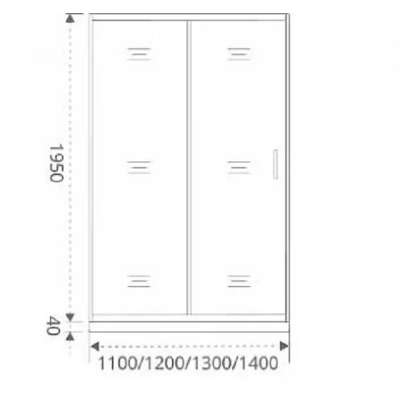 Душевой уголок Good Door ANTARES WTW-100-C-CH100х100