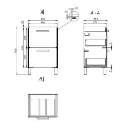 Тумба MELAR 50 