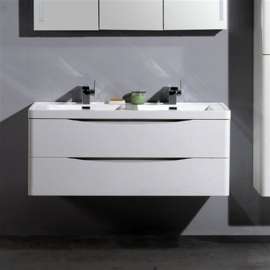 Тумба под раковину подвесная BelBagno Ancona-N 120 bianco lucido подвесная