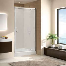 Душевая дверь Cezares Eco BA-1-90-P-Cr стекло punto