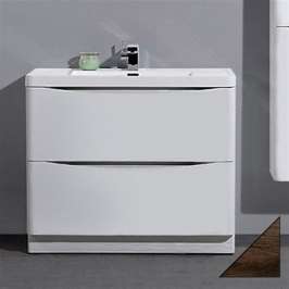 Раковина с тумбой BelBagno Ancona-N 90 rovere more напольная