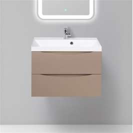 Тумба под раковину подвесная BelBagno Marino 70 capucino lucido