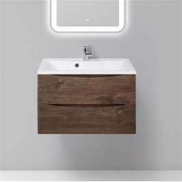 Тумба под раковину подвесная BelBagno Marino 75 rovere moro