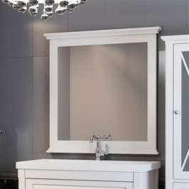 Зеркало для ванной Opadiris Палермо 90 белый