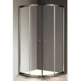 Душевой уголок Cezares Giubileo-R2-90 прозрачное, бронза