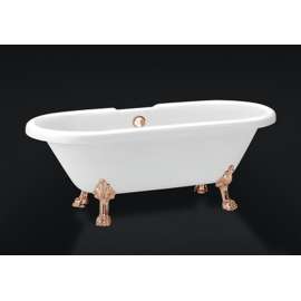Акриловая ванна BelBagno BB21-BRN ножки бронза