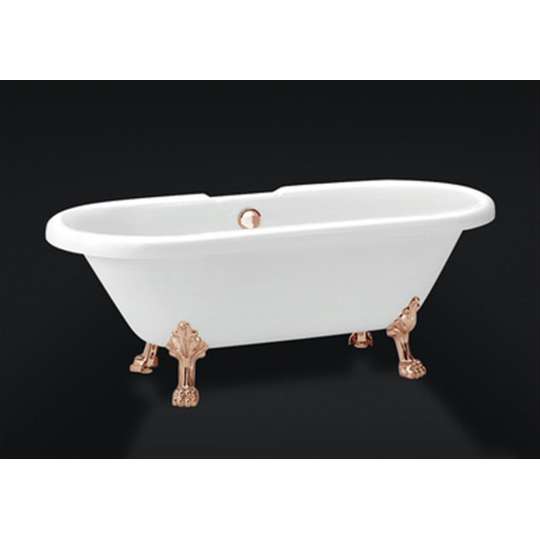 Акриловая ванна BelBagno BB21-BRN ножки бронза