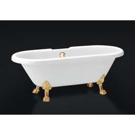Акриловая ванна BelBagno BB21-ORO ножки золото