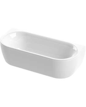 Акриловая ванна Cezares Metauro Wall 180x80