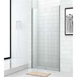 Душевая дверь Cezares Eco O-B-2-90-C-Cr стекло прозрачное