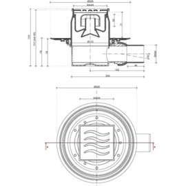 Душевая дверь Cezares Eco O-B-2-90-C-Cr стекло прозрачное