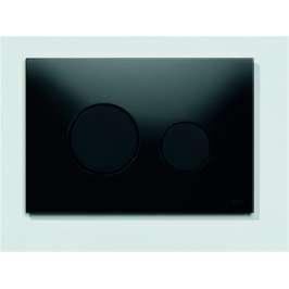 Кнопка слива инсталляций TECE Loop 9240657 черное стекло, кнопки черные