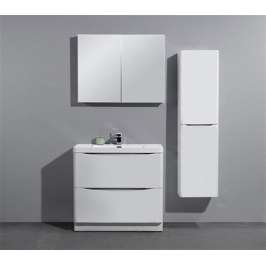 Пенал-шкаф BelBagno Ancona-N 150 bianco lucido R ANCONA-N-1500-2A-SC-BL-R