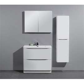 Пенал-шкаф BelBagno Ancona-N 150 bianco lucido R ANCONA-N-1500-2A-SC-BL-R