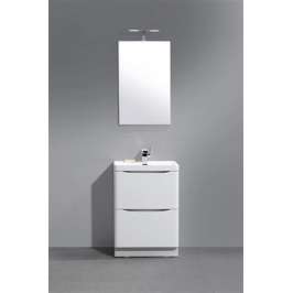 Раковина с тумбой BelBagno Ancona-N 60 bianco lucido напольная