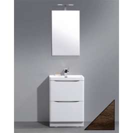 Раковина с тумбой BelBagno Ancona-N 60 rovere more напольная