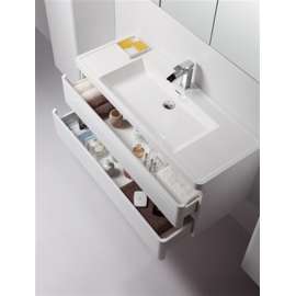 Раковина с тумбой BelBagno Energia-N 120 bianco lucido напольная