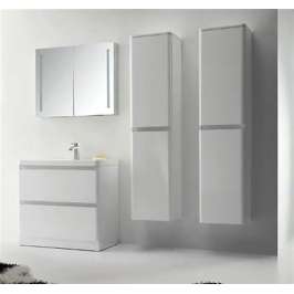 Раковина с тумбой BelBagno Energia-N 60 bianco lucido напольная