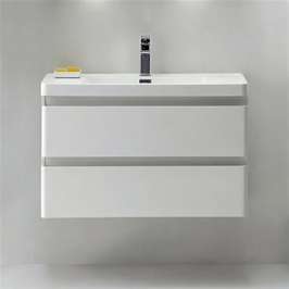 Тумба под раковину подвесная BelBagno Energia-N 80 bianco lucido подвесная