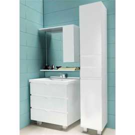 Зеркало с шкафом 1MarKa Кода 80 белый 