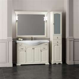 Зеркало для ванной Opadiris Риспекто 120 слоновая кость 