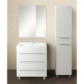 Пенал-шкаф 1MarKa Соната 35Н с 2 дверцами, белый У27984