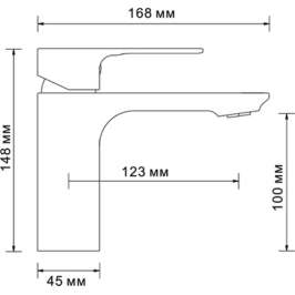 Смеситель Wasserkraft Dinkel 5803 