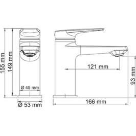 Смеситель Wasserkraft Lopau 3203 