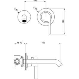 Смеситель Webert DoReMi DR830606015 (хром) 